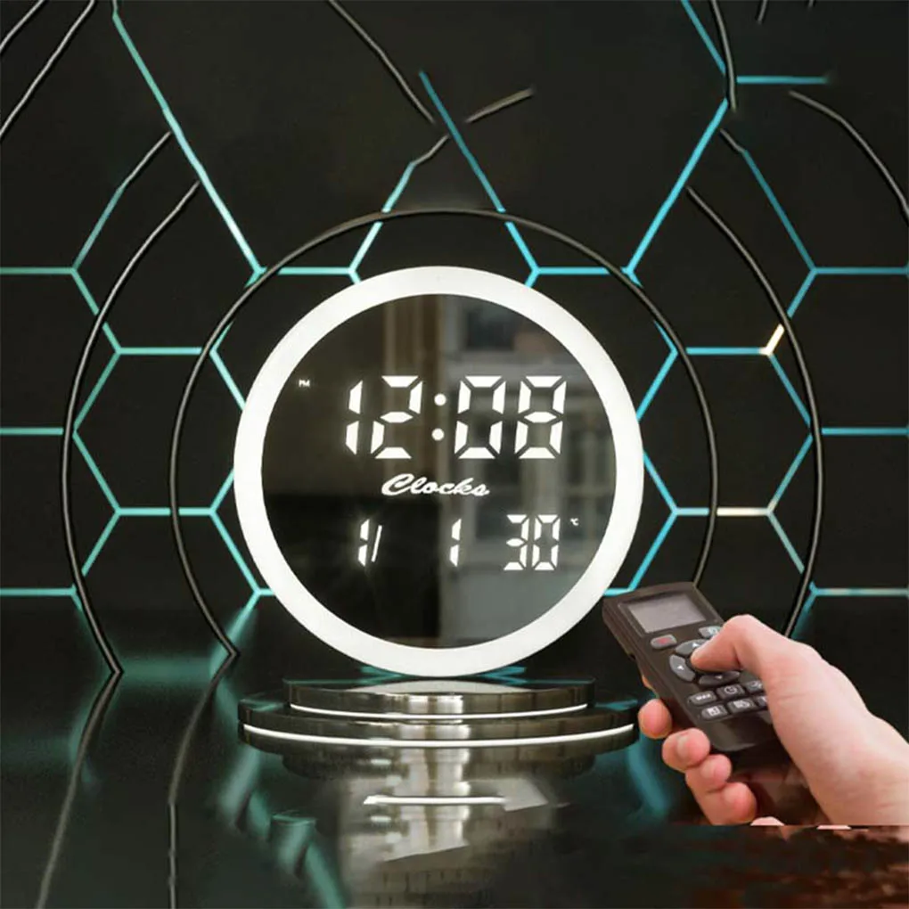 

Timers Alarm Clocks Exquisite Digital Adjustable Temperature Touch Remind Screen Display Convenience Brightness