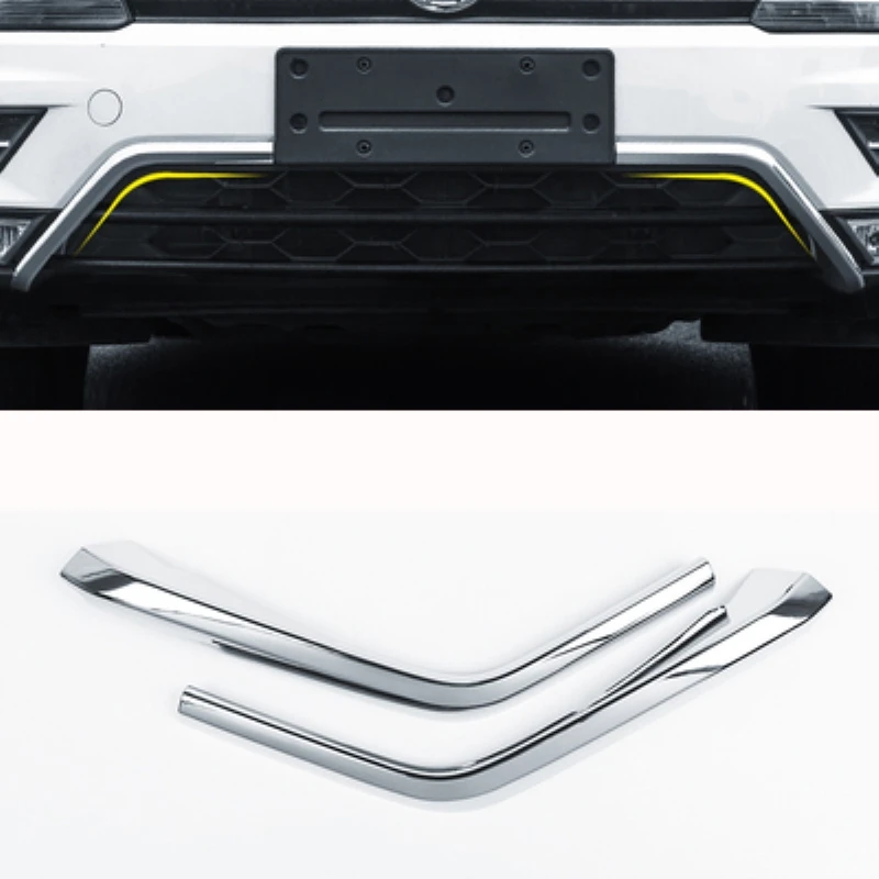 

Наклейка на передний бампер для Volkswagen VW Tiguan 2017 2018 2019