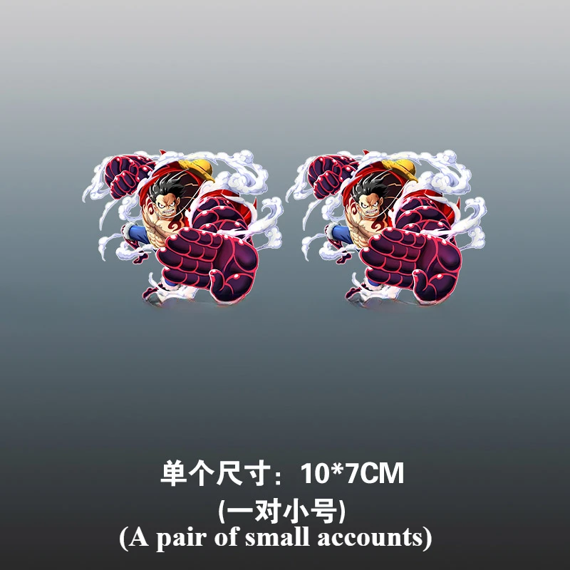 Светоотражающие наклейки для автомобиля мультяшные аниме цельный милый корпус