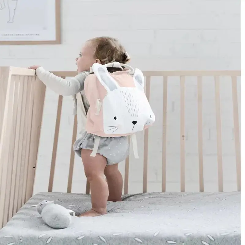 Children Backpack Animals Design Girl Boys Backpack Toddler Kids School Bag Kindergarten Cartoon Rabbit Butterfly lion print Bag