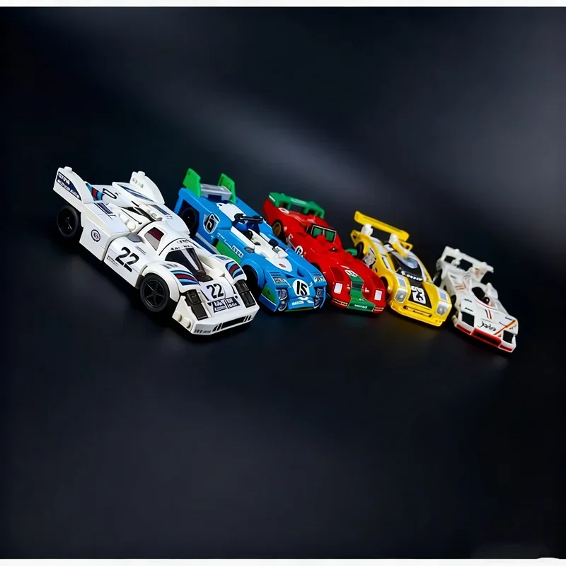 Фото Набор MOC S Legends: Городские чемпионы, модель суперкара, 1346 деталей, игрушки, подарки на праздники, строительные блоки, архитектурные конструкторы, творческое образование №4
