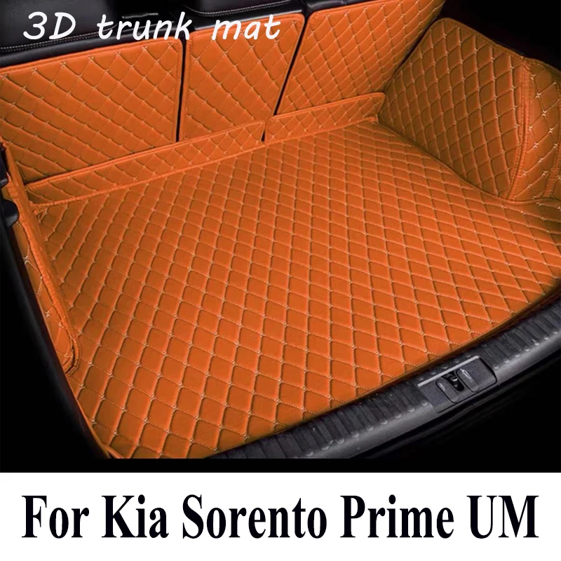 

Коврики для багажника Kia Sorento Prime UM, 5 мест, коврики 2015, 2016, 2017, 2018, 2019, автомобильные аксессуары, автомобильный коврик для грузового автомобиля