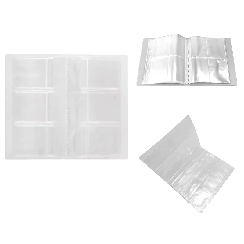 

Transparent Jewelry Storage Book Portable Travel Necklace Earrings Jewelry Storage Booklet