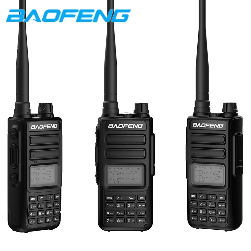 Baofeng TH-15S Walkie Talkie IP68 Waterproof High Power Handheld Two Way Radio Dual Band UHF/VHF Upgrade of TH15S