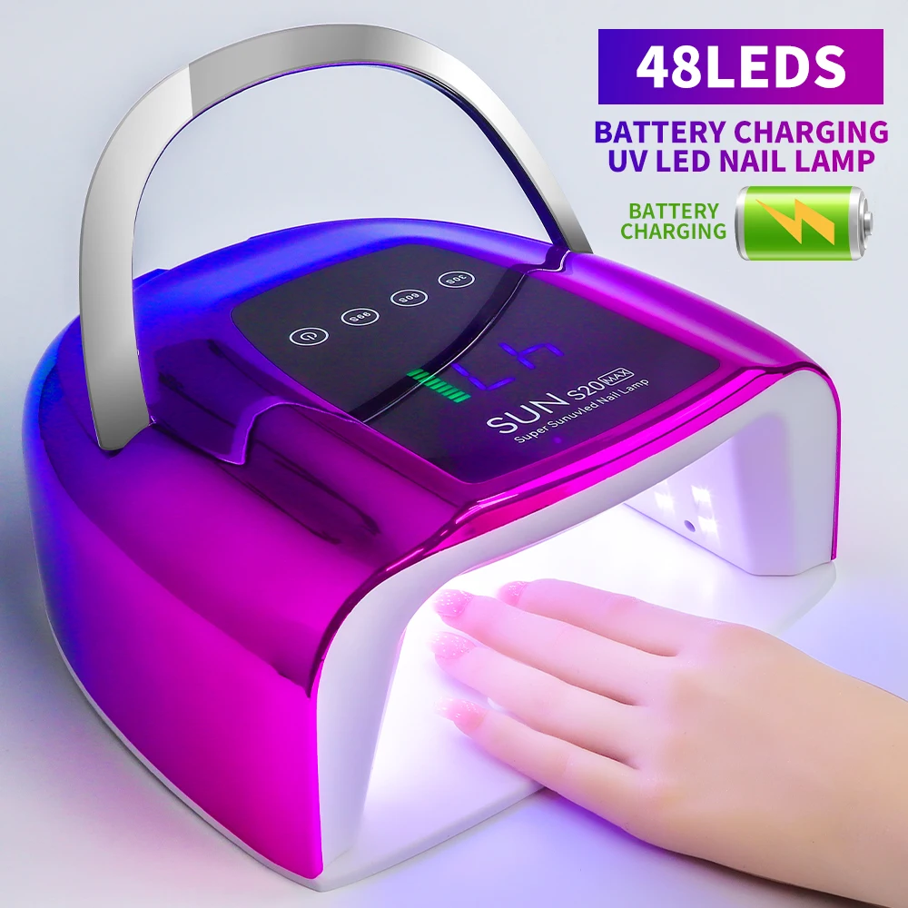 Профессиональная Сушилка Для Ногтей С 48 Светодиодными Лампами Быстрого Сушки