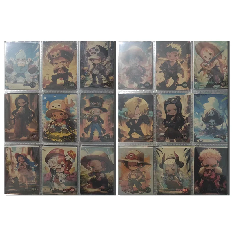 ONE PIECE SP HR QR card Monkey D. Luffy Nami Boa Hancock Tony Chopper Shanks Коллекция игрушек для мальчиков