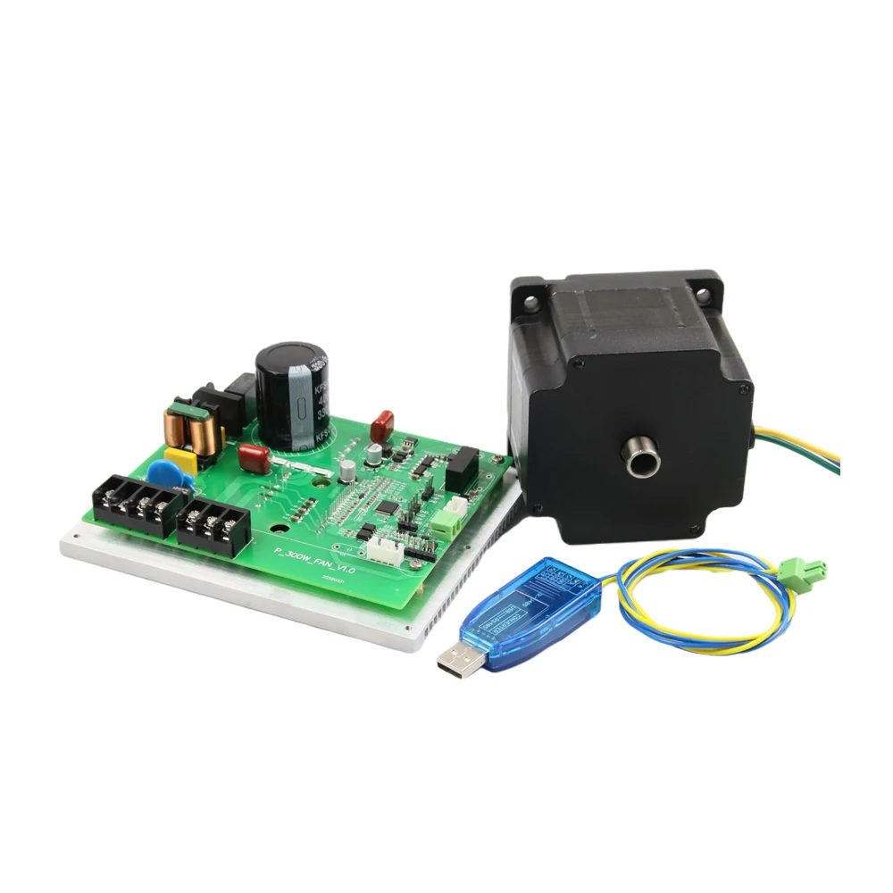 Фото Бесщеточный двигатель BLDC JKongmotor 48V 500W 750W 1kW 2kW 3kW 4kW 5kW и контроллер RS485 72V для электромобилей. №2
