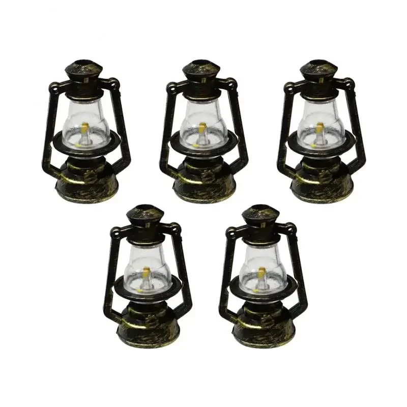 

MOONBIFFY Ретро миниатюрная пластиковая лампа