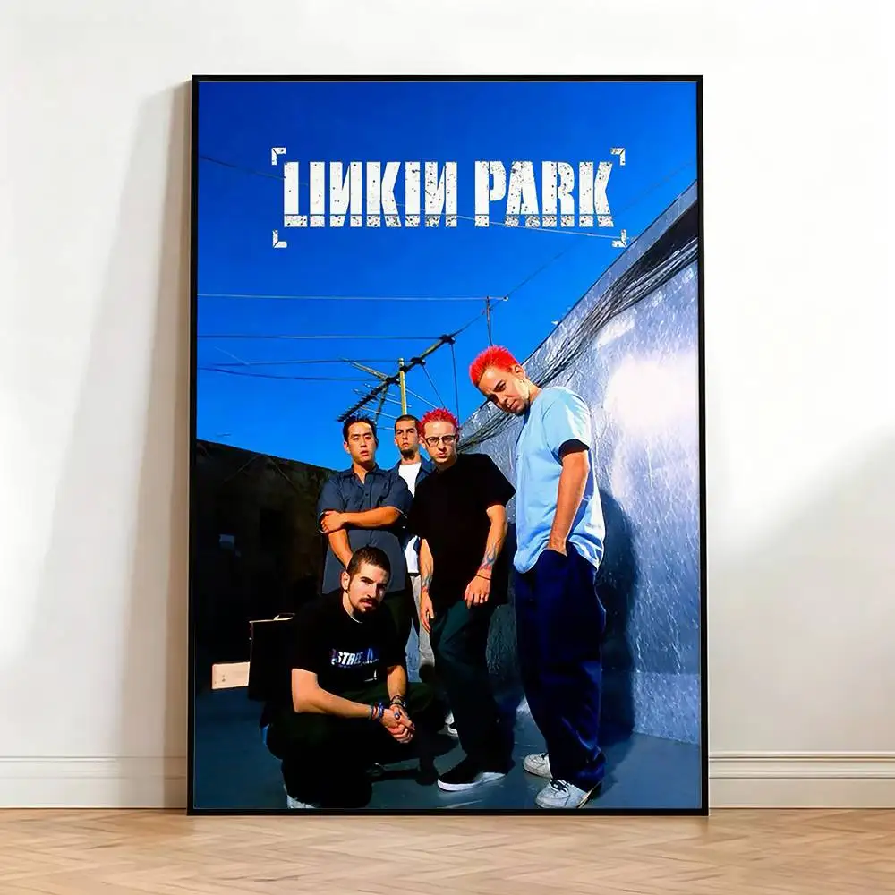 Фото Постер L-LinkinS Rock P-Park, высококачественный, для общежития, гостиной, эстетичный, настенный декор, наклейки, подарок №2