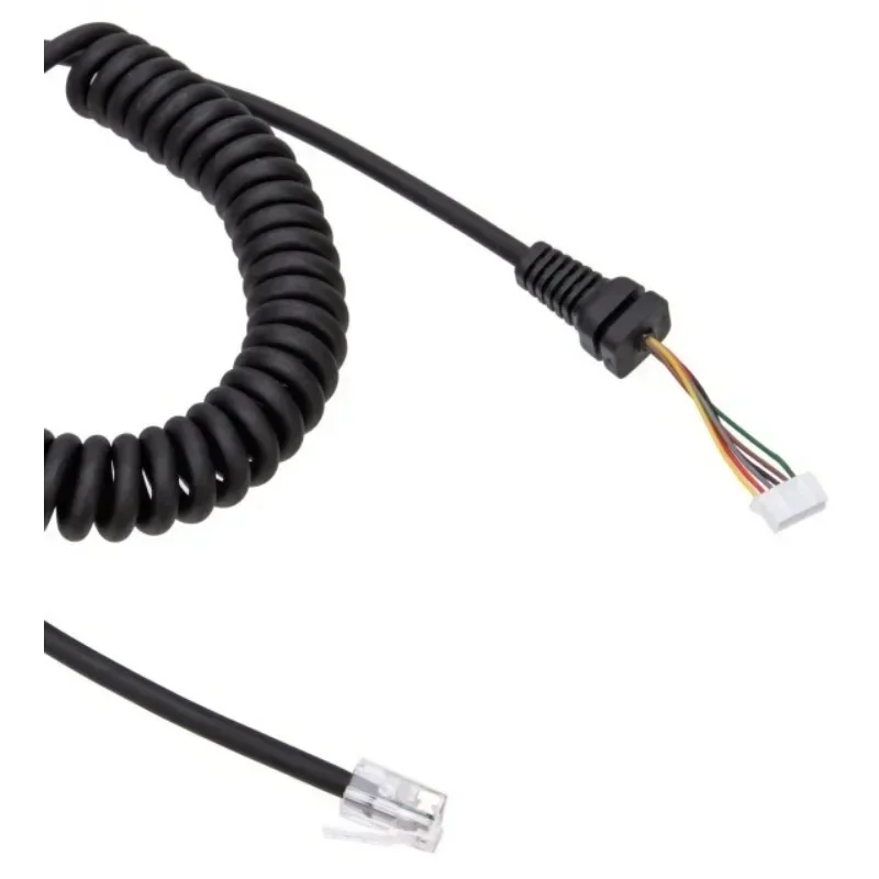 Speaker Mic Cable Cord Wire for MH-48A6J MH-42B6J Microphone FT-7800 FT-8800 FT-8900 FT-8900R Car Radio MH-48