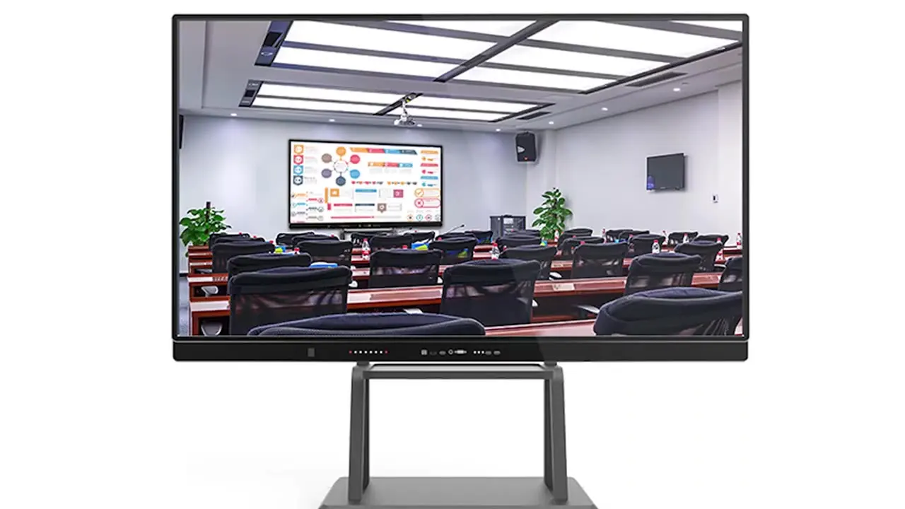 

HUSHIDA 50inch digital interactive whiteboard glass board touch all in one digital board for meeting and teaching