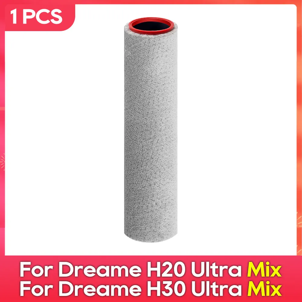 

Совместимы с (Dreame H20 Ultra Mix/H30 Ultra Mix) Запчасти Аксессуары Мягкая щетка Роликовый фильтр Комплект робота-пылесоса