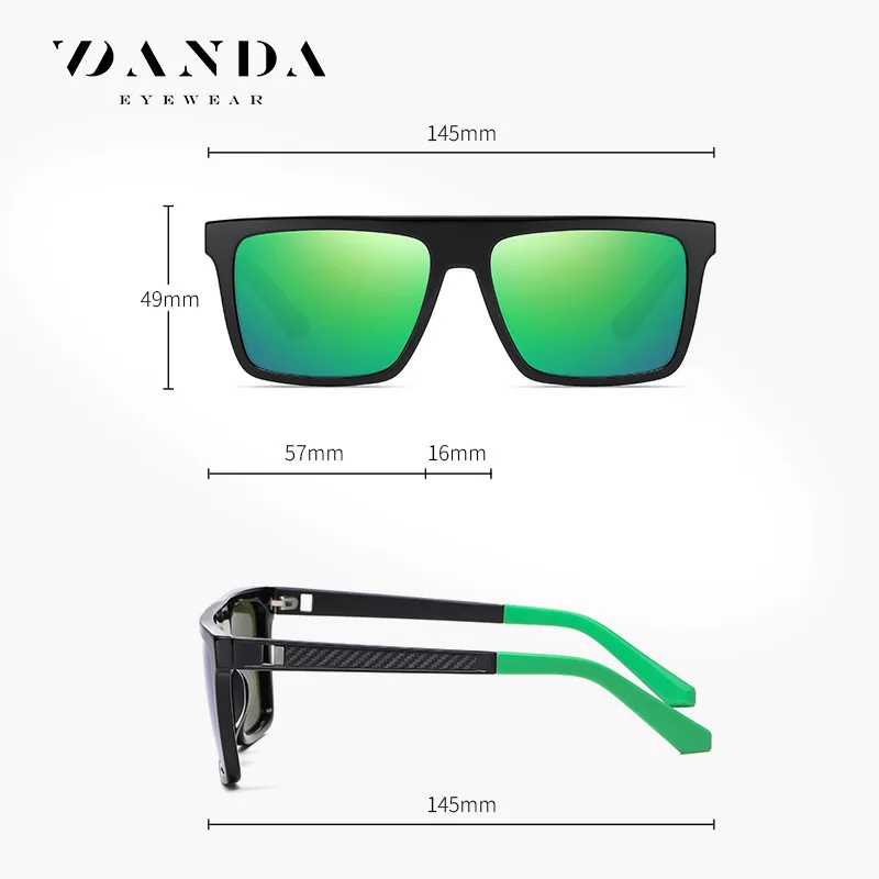 Поляризационные солнцезащитные очки для вождения с УФ-защитой летние спортивные