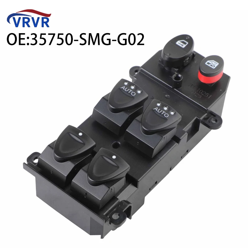 

35750SMGG02 35750-SMG-G02 Передняя левая сторона Электрический главный переключатель стеклоподъемника для Honda Civic 2005-2012