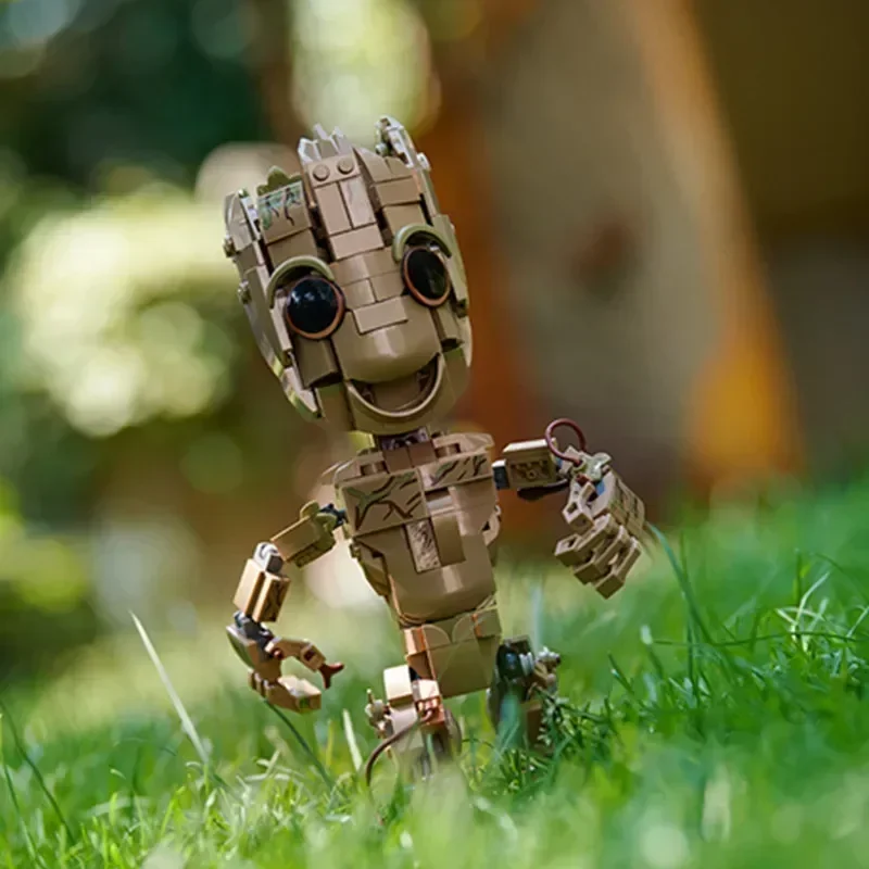 Marvel Miniso guardians Of The Galaxy Ракетный Енот I Am Groot Супергерой Строительные Блоки