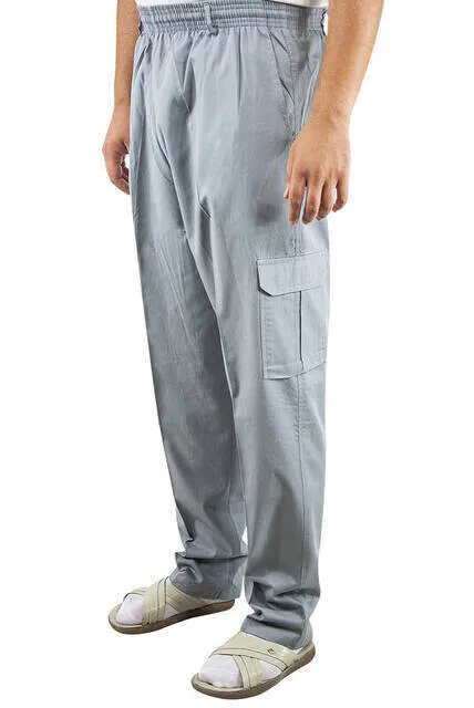 

IQRAH Hajj Umrah Wear Baggy Pants-Gray