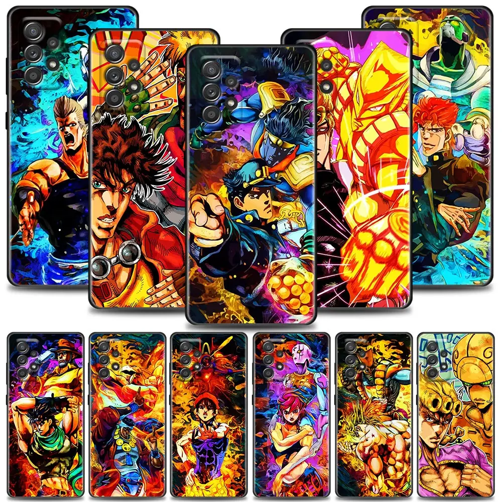 

JoJos Bizarre Adventure Anime Comic Cartoon Phone Case For Samsung Galaxy A72 A52 A32 A02s A12 A42 A71 A51 A31 A21 A11 A03 Cover