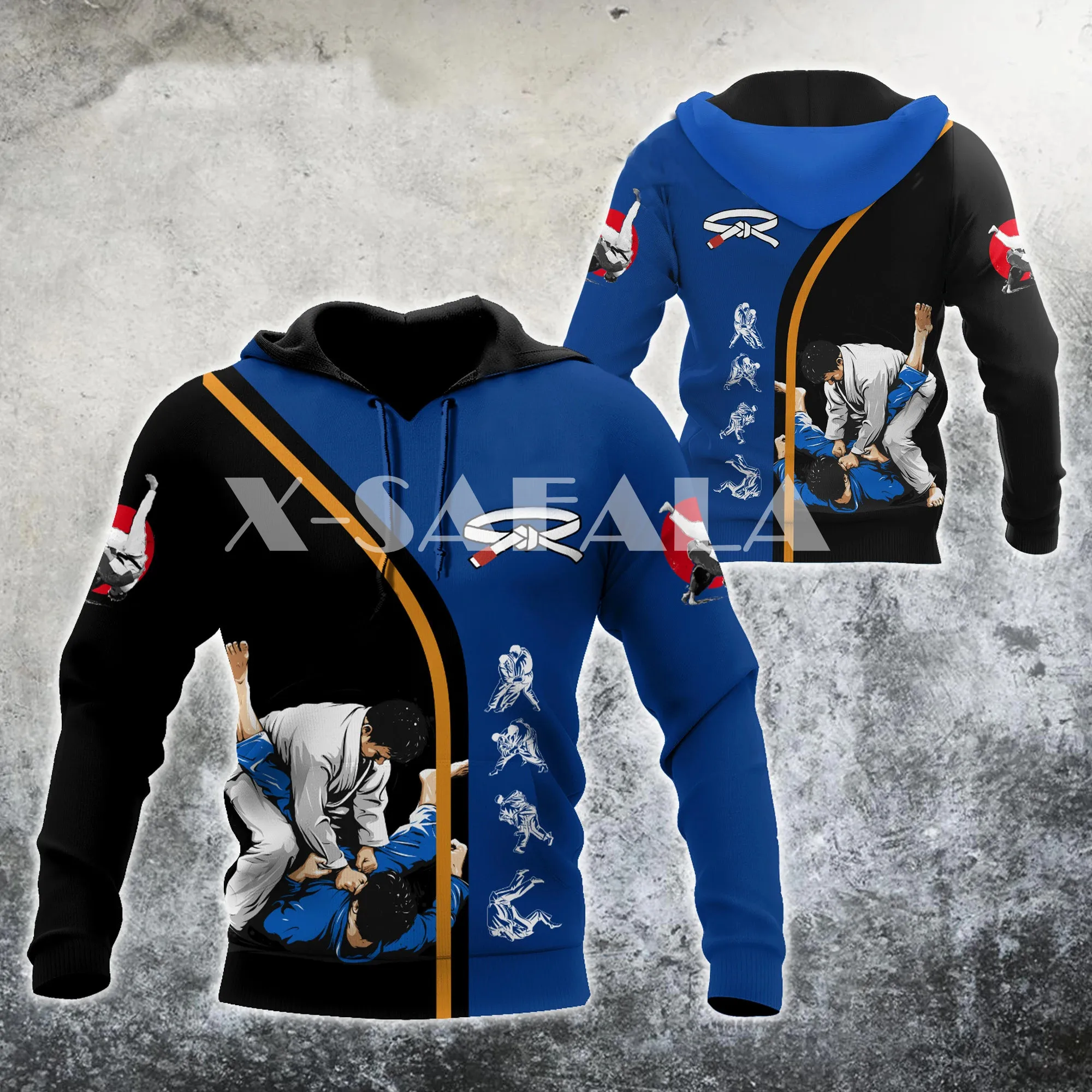 

Brazilian Jiu Jitsu Judo 3D Print Size XS-7XL Hoodie Man Women Harajuku Outwear Zipper Pullover Sweatshirt Casual Unisex-2