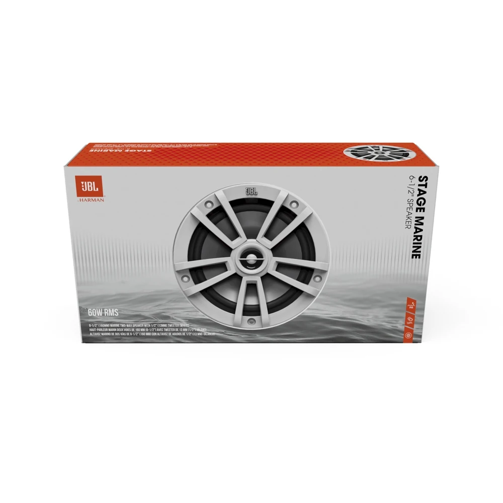 Морская двухполосная коаксиальная акустика JBL STAGE MARINE 6WHT белый |