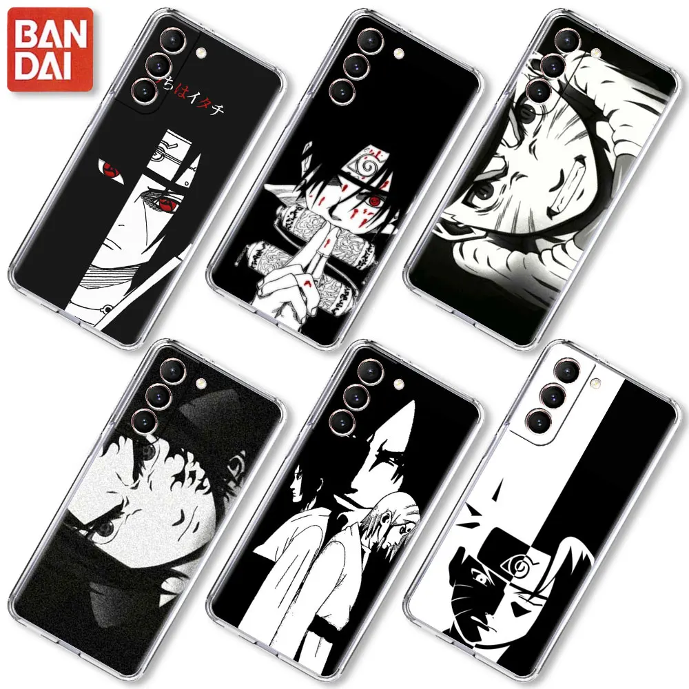 

Cartoon Naruto Case For Samsung Galaxy S20 FE S22 S21 Plus S10 S9 Note 20 9 10 Lite Transparent Soft Phone Cover