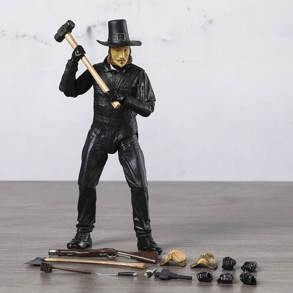 NECA День Благодарения Ultimate John Carver Коллекция Фигурка Фильм Модель Игрушки