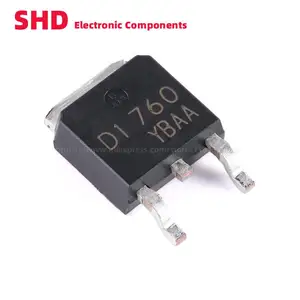 10PCS 2SD1760 D1760 2SD1760TLQ TO252 DPAK NPN 3A 50V SMD Power Transistor
