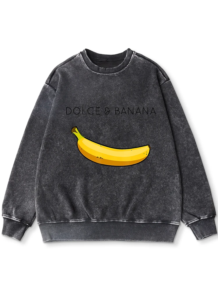 Женская хлопковая толстовка с капюшоном и принтом фруктов