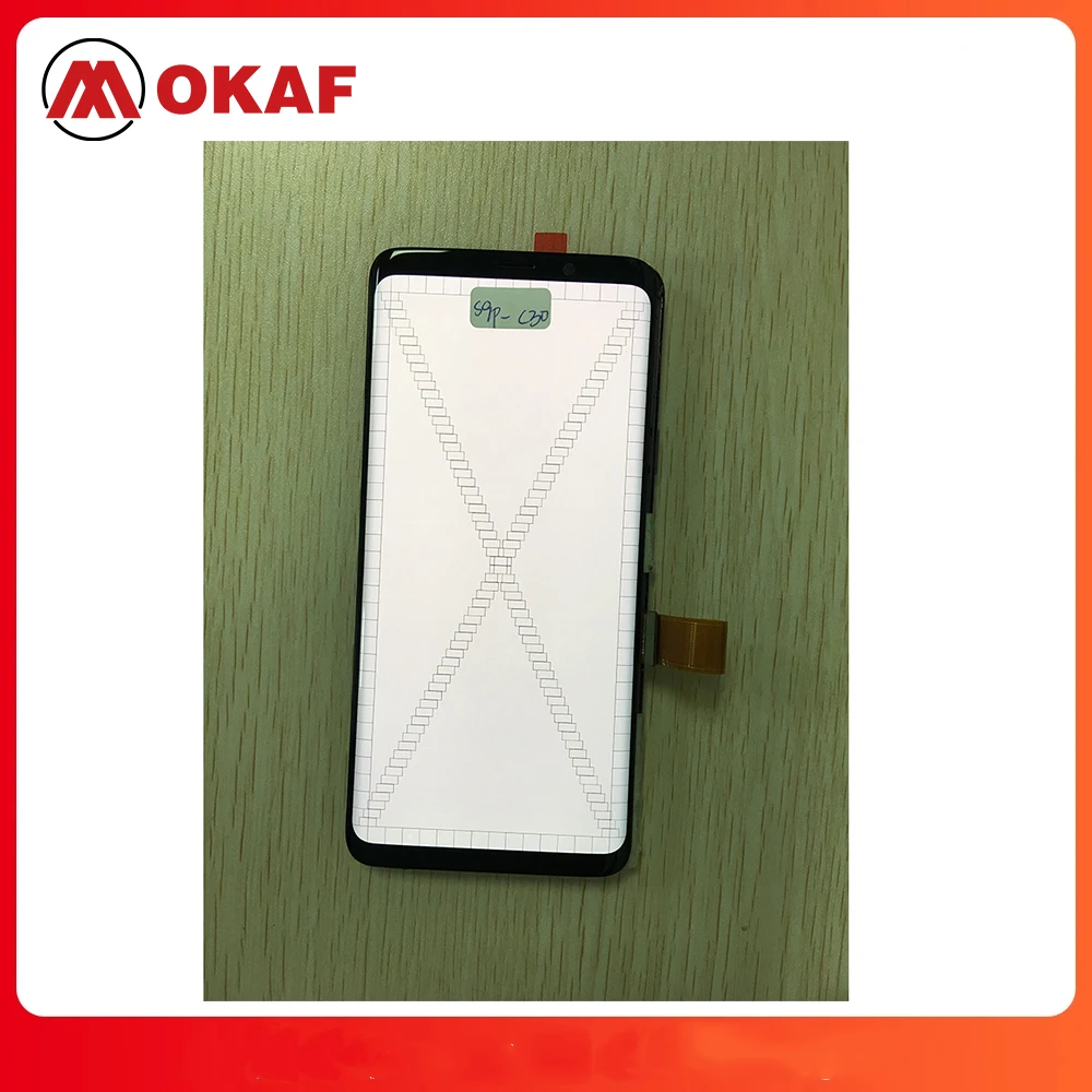 

OKANFU новый оригинальный S9 + ЖК-дисплей для Samsung Galaxy S9 Plus G965 G965F ЖК-дисплей с маленьким точечным дисплеем сенсорный экран дигитайзер в сборе 1
