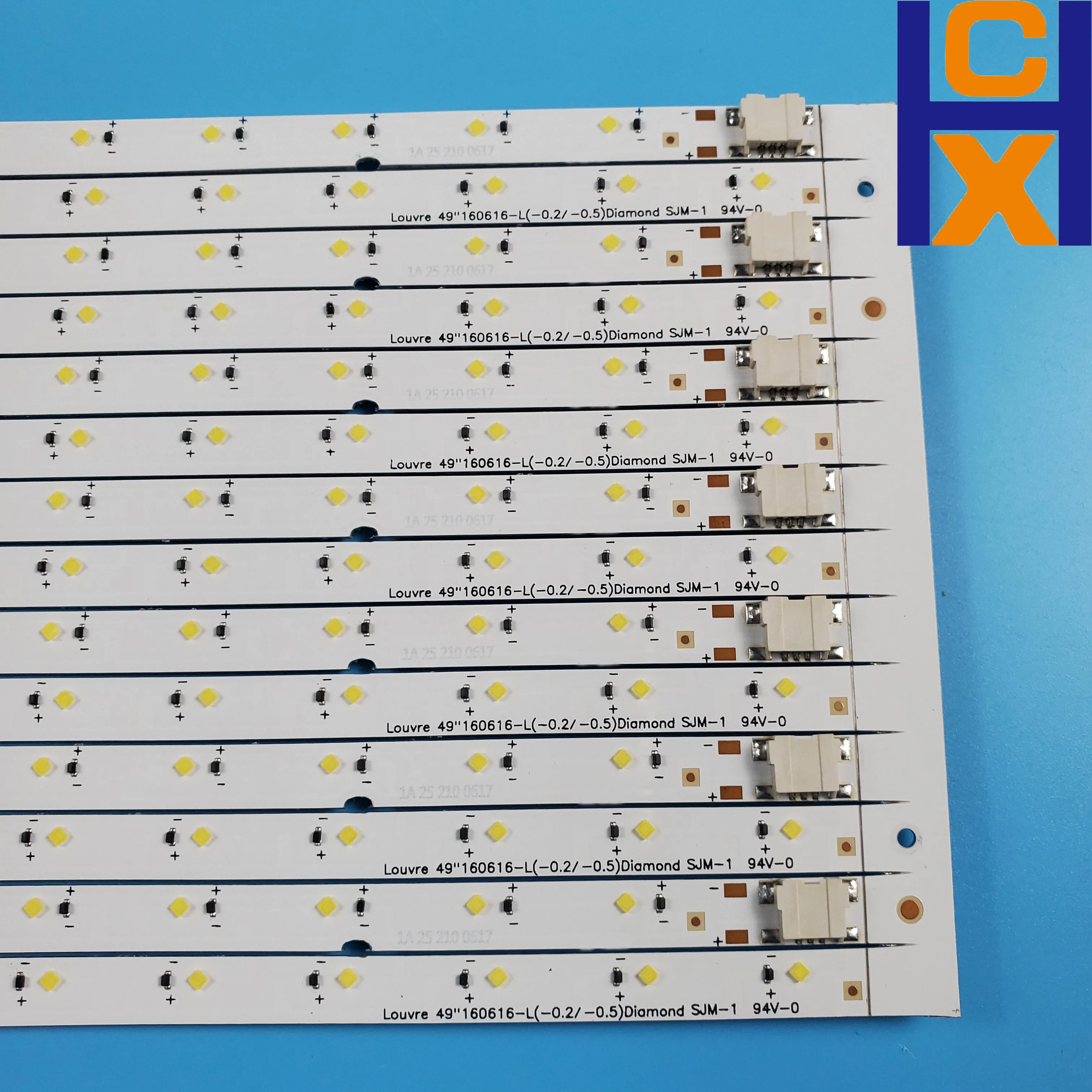 2 шт./комплект светодиодная лента для подсветки телевизора Samsung 49 дюймов UA49K5300AJXXZ