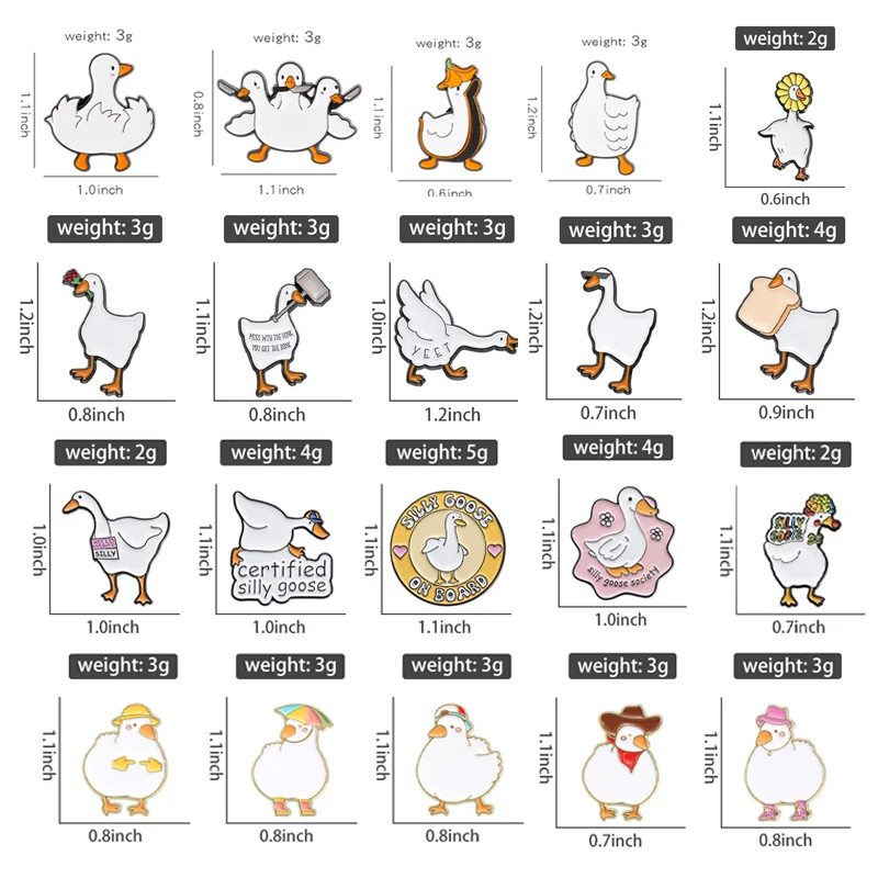 Эмалированная брошь в виде животных