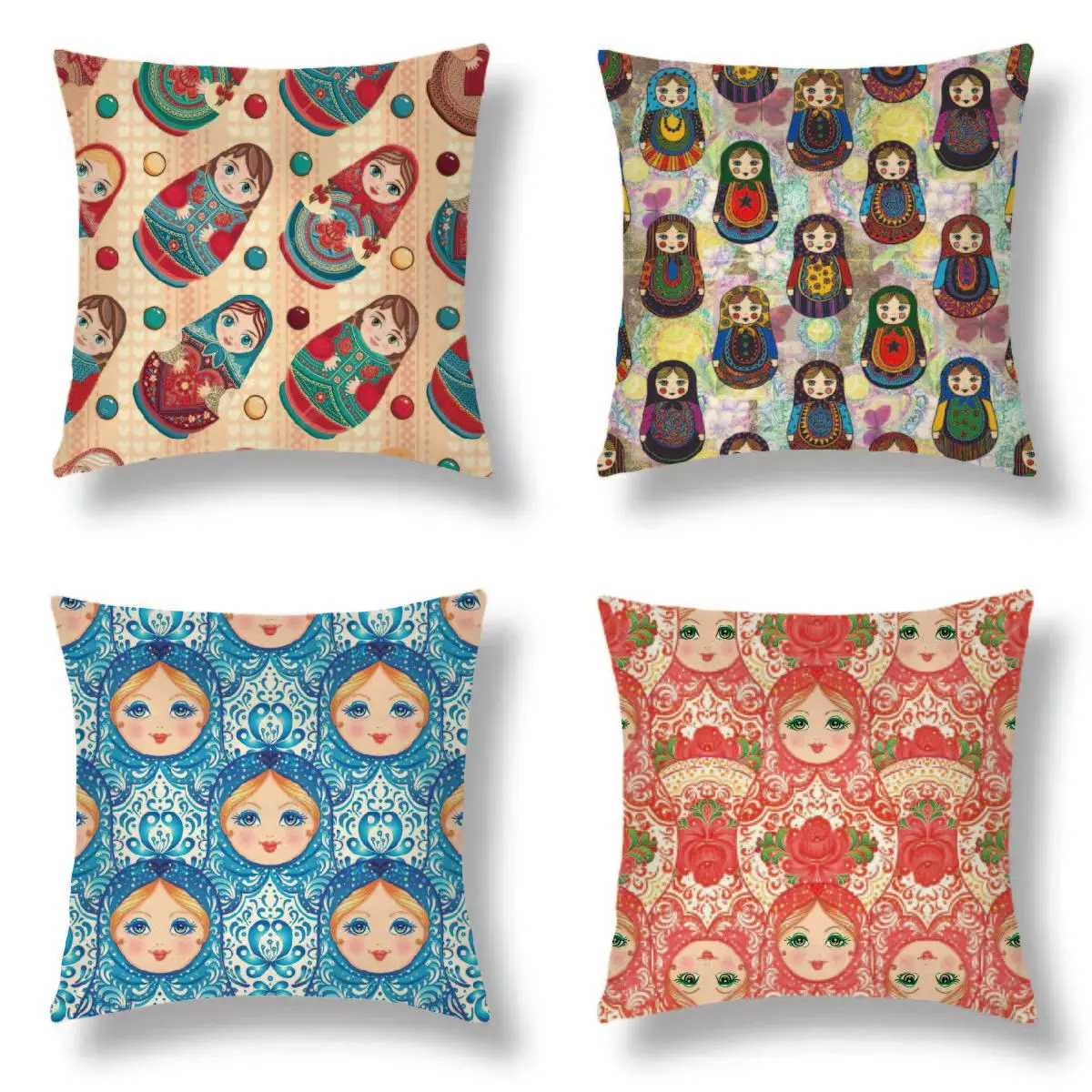 

Colorful Doll Decorative Pillowcase 45X45 Cushion Cover Home Pillow Pillowcase Sofa Animal Cushion Cover