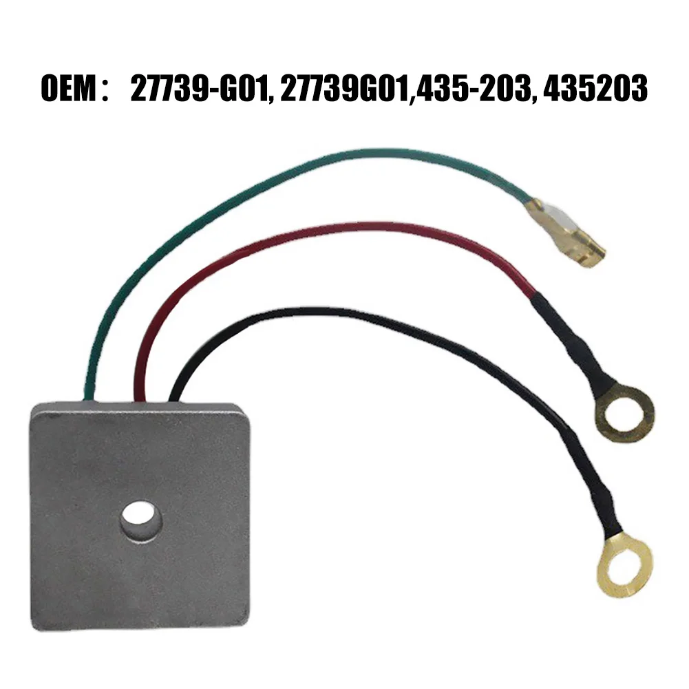 

Voltage Regulator Rectifier For EZGO E-Z-GO Golf Cart 27739-G01 TXT 1994-Up Express L4 L6 S4 S6 Terrain 1000 1500 250 NEW