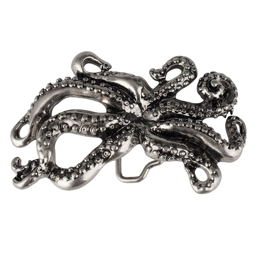 

Animal Octopus Alloy Men's Belt Buckle Decoration