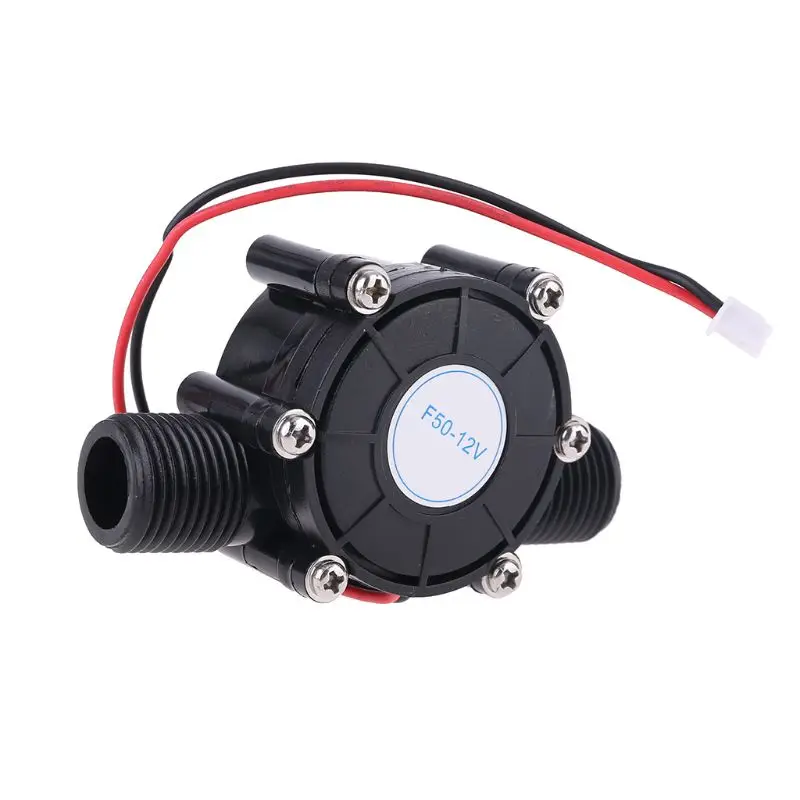 

DC 5V / 12V / 80V 10W Water Flow Pump Mini Hydro Turbine Flow Generator Power Conversion Power Generators Tool Drop Shipping