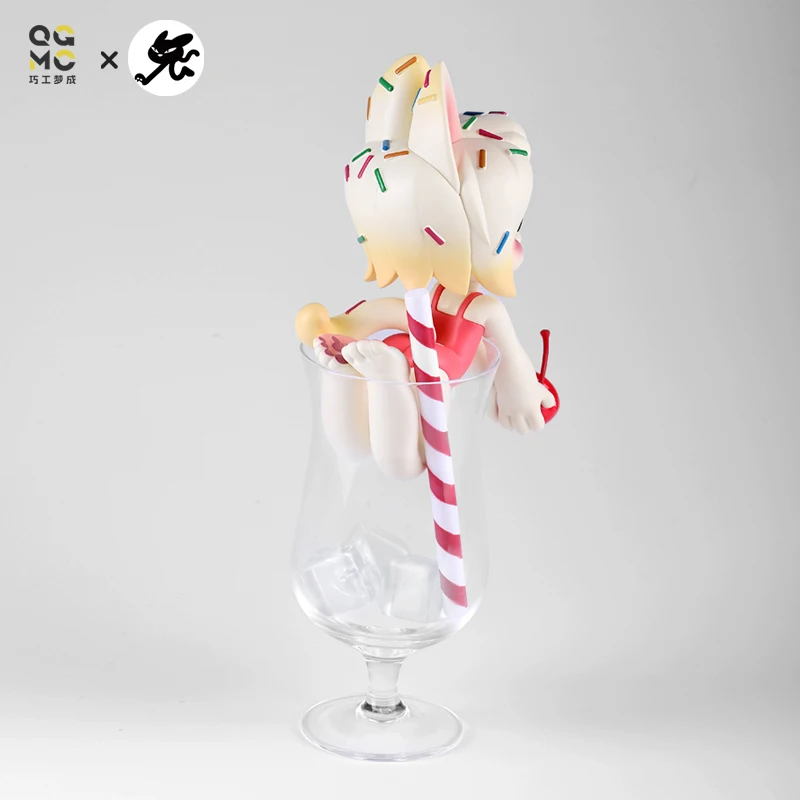 Фото 【В наличии 】 Лао Ли Creation Pure Tea Series Maid Cat - Sweet Melon Soda Flavor Fury Maid Cat Handmade №3