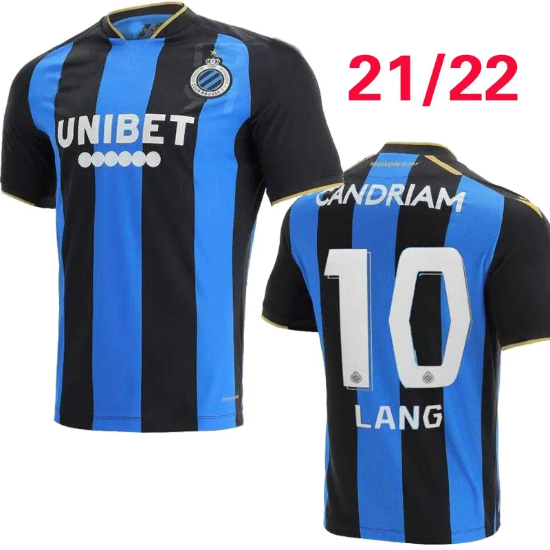 

21 22 Club Brugge KV Soccer Jerseys Clothes 2021 2022 Bruges VORMER VANAKEN DIATTA Football shirt Jersey Uniform