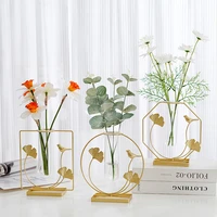 flower pots for indoor flowers gold ikebana vase pots for plants table decoration luxury home decor