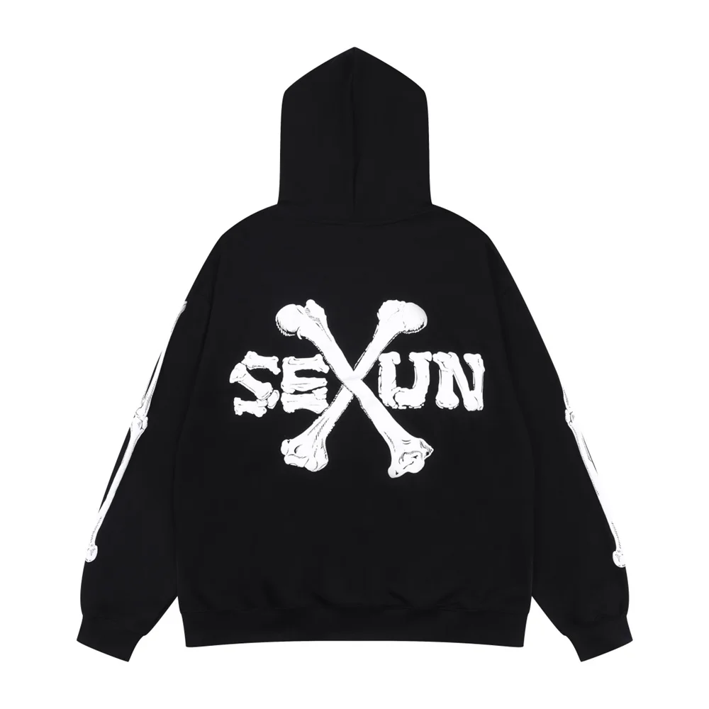 

2022 Men Autumn Harajuku Cotton Casual Hoodie Sweatshirt Sweatshirt Letter Goth Print Hooded Hip Hop Hoodie Streetwear Pullover