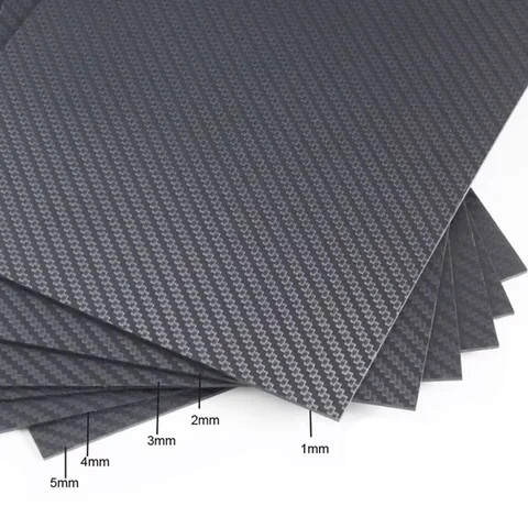 400x50 0 мм толщина 1 1,5 2 2,5 3 4 5 6 8 10 мм полный 3K лист плиты из углеродного волокна для RC модели простой твил