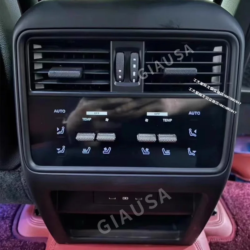 Для Porsche Cayenne 2024 задняя ЖК-панель кондиционера сенсорное управление высоким