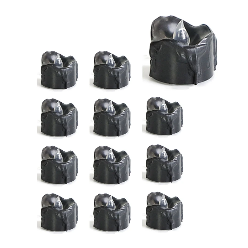 

Беспламенная фотосвеча, искусственная Свеча для Хэллоуина, Рождественский чай с реалистичным пламенем, Рождественский праздник, свадьба, домашний декор