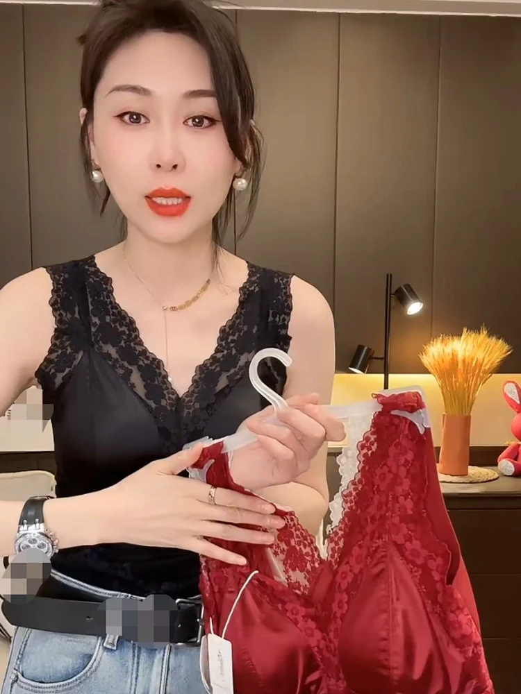 Осень-зима 2023 новое сексуальное французское кружевное нижнее белье с утолщенной