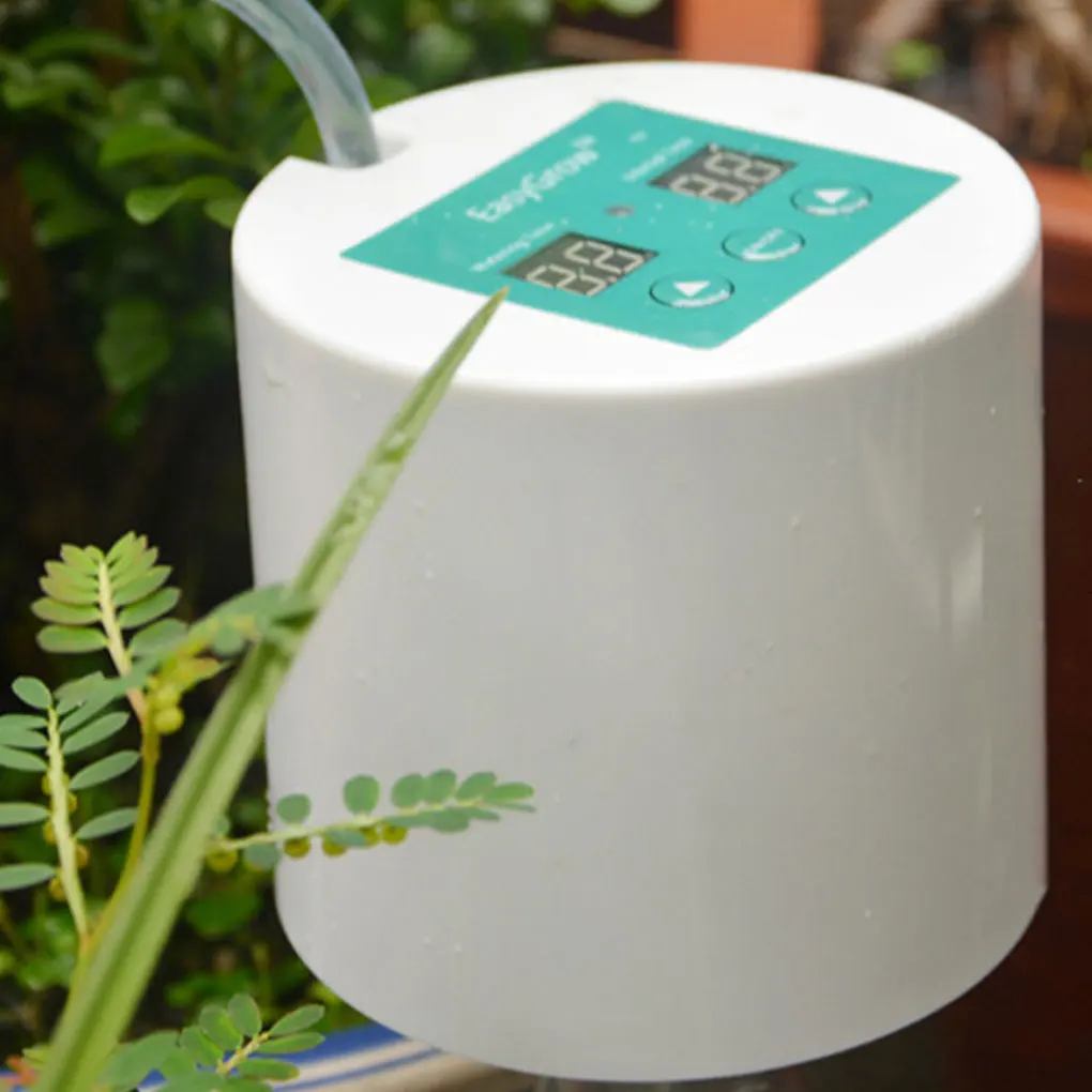 

Automatic Timing Watering Pump Intelligent Sprinkler Drip Water Irrigation Pumping System Backyard Gardening Household