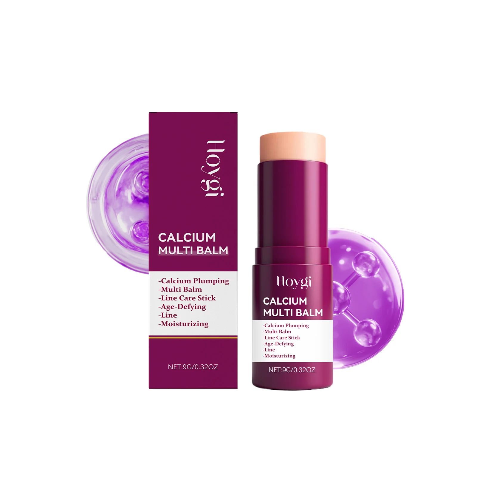 Фото Кальциевый бальзам Muti Fade Fine Lines Imrpove Сухость кожи Увлажняющий Уменьшает потерю влаги Укрепляющий многоцелевой крем-карандаш 9 г №2