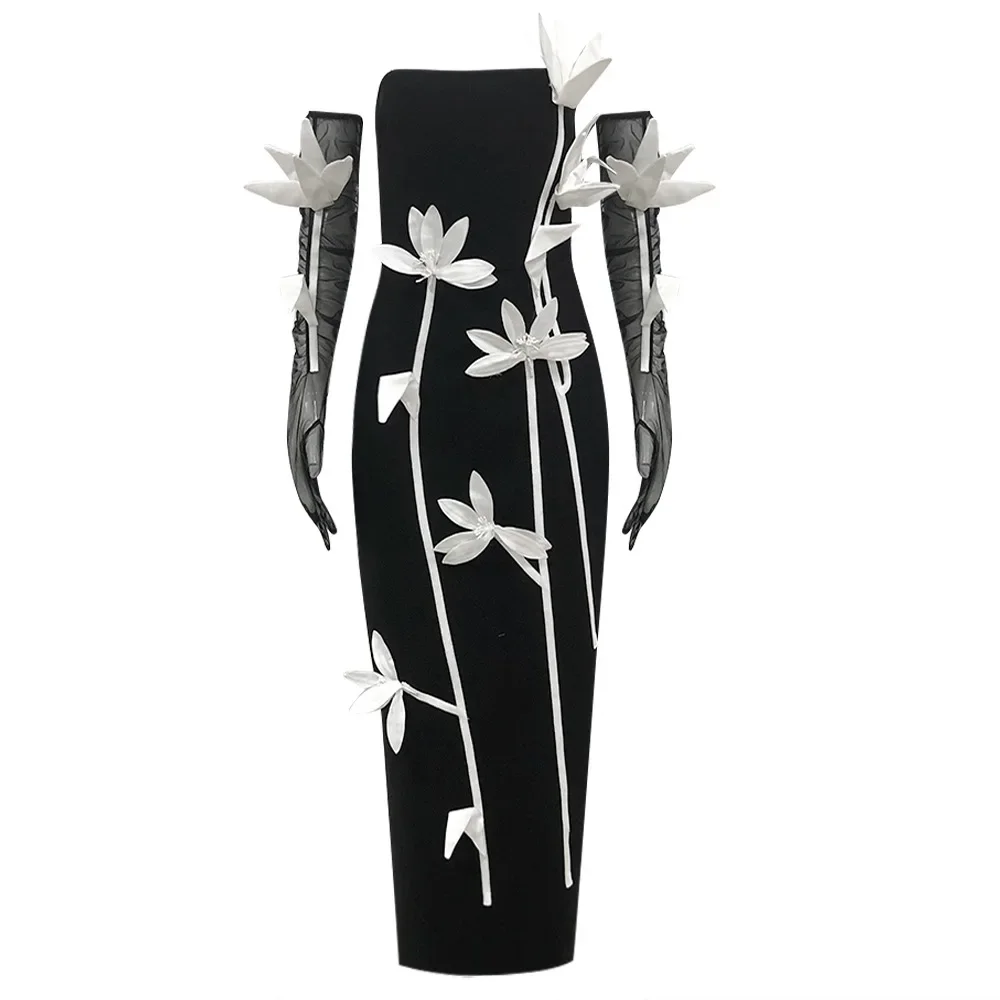 TWOTWINSTYLE однотонные утягивающие темпераментные платья миди для женщин без