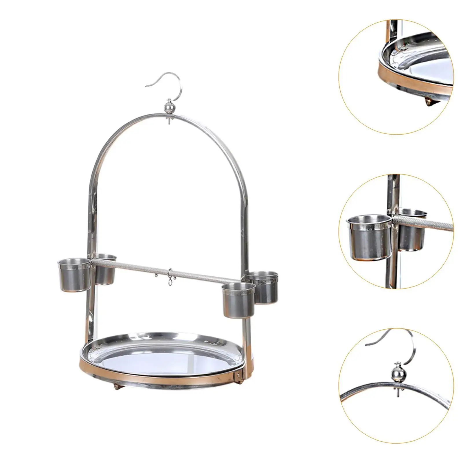 Клетка для птиц Портативная Игрушка активного отдыха подставка попугаев