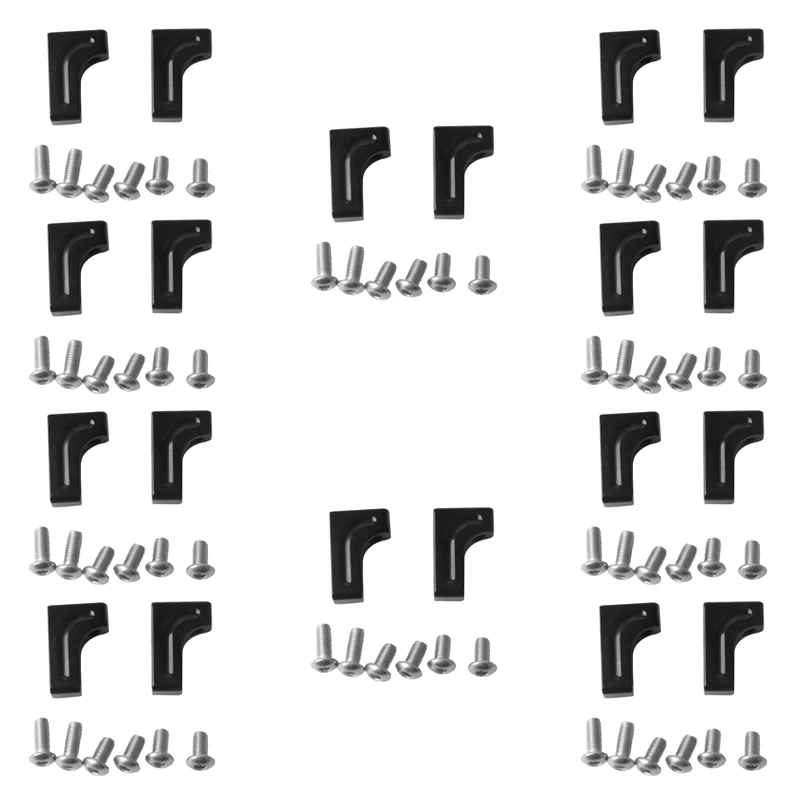 

20PCS Metal Servo Mount For Axial SCX10 CC01 D90 1/10 RC Crawler Car