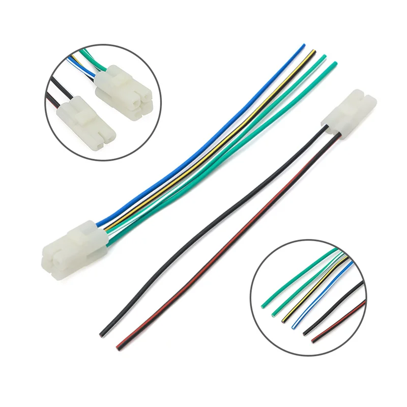 

2 шт., разъем CDI Pigtail для Honda ATC250ES ATC250SX TRX70 ATC250R ATC200X TRX200SX