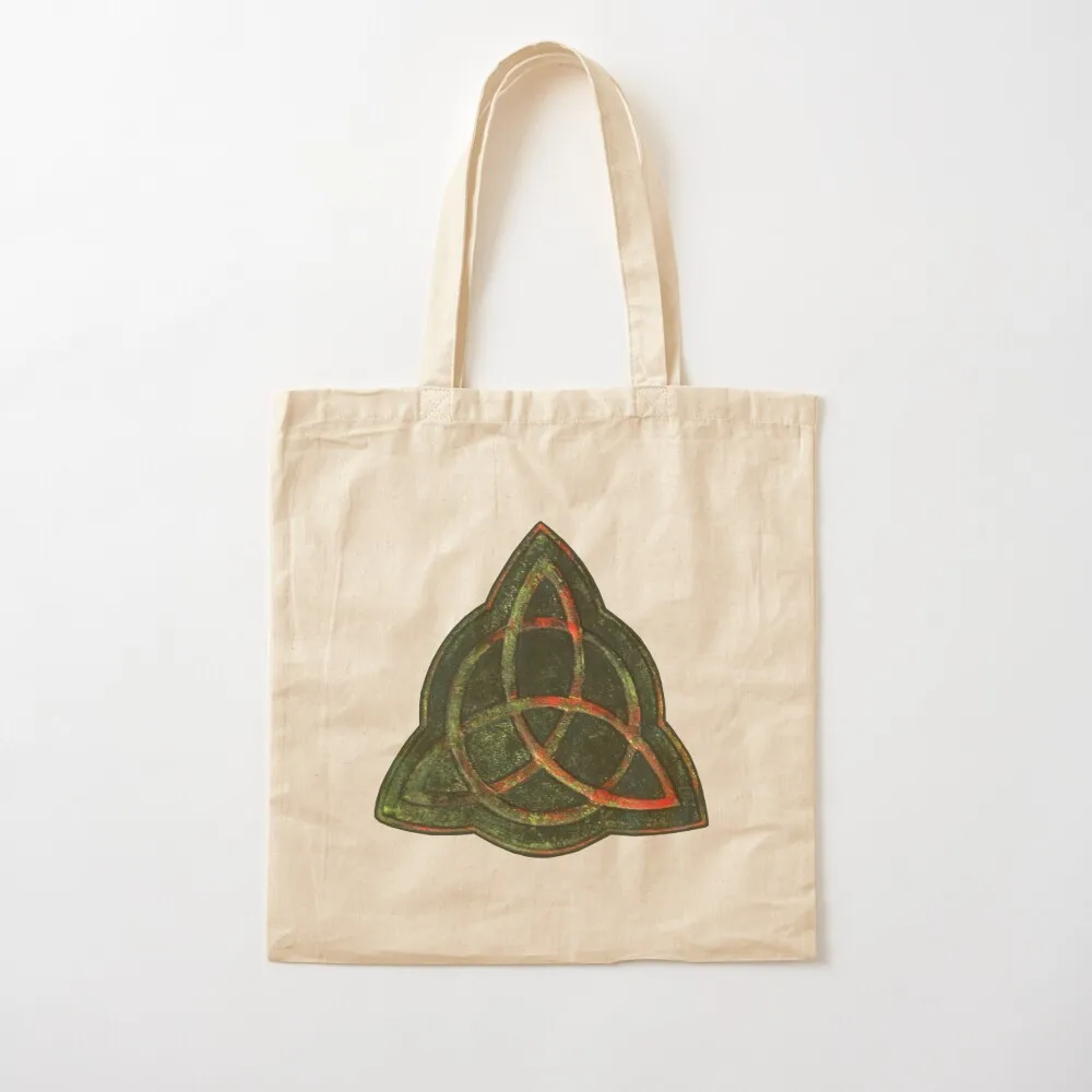 Book of Shadows - Charmed Triquetra Design Tote Bag эко-сумка складная большая сумка для женщин холщовая