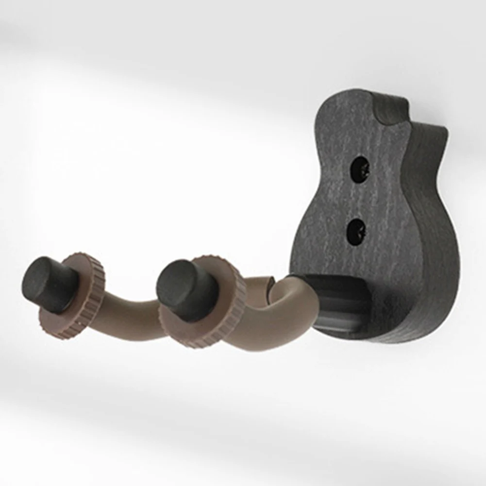 

Wall Mount Guitar Hanger Hook Display Holder Ukelele Violin Bracket Adjustable Nonslip Ukelele Stringed Instrument Holder